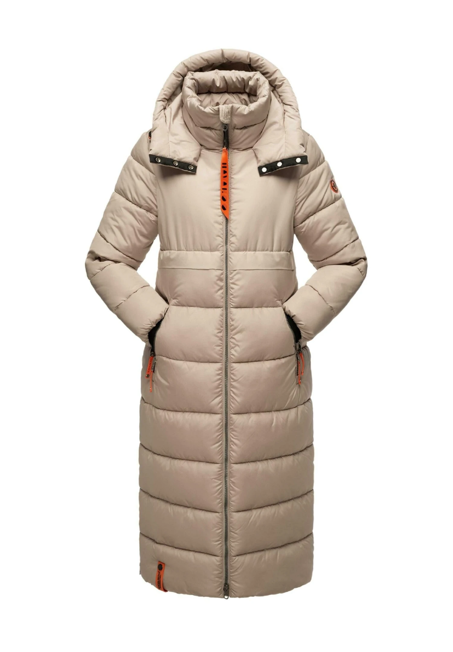 Navahoo Kristallblume - Winterjas - Taupe 7 Navahoo Kristallblume - Winterjas - Taupe - Afbeelding 5