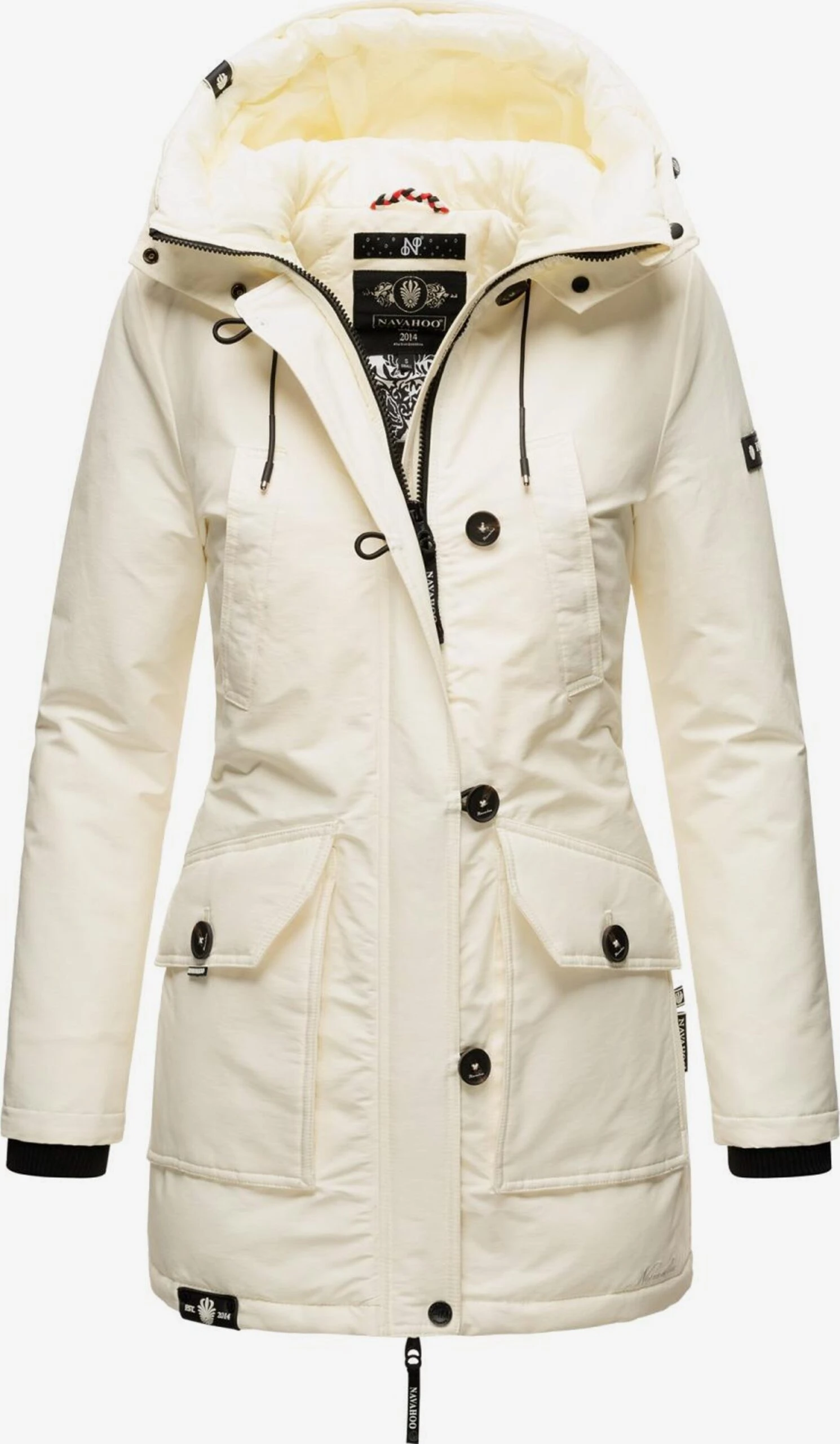 Navahoo Parkas Winterparka Freeze Stoorm Dames Offwhite 5 Navahoo Parkas Winterparka Freeze Stoorm Dames Offwhite - Afbeelding 3