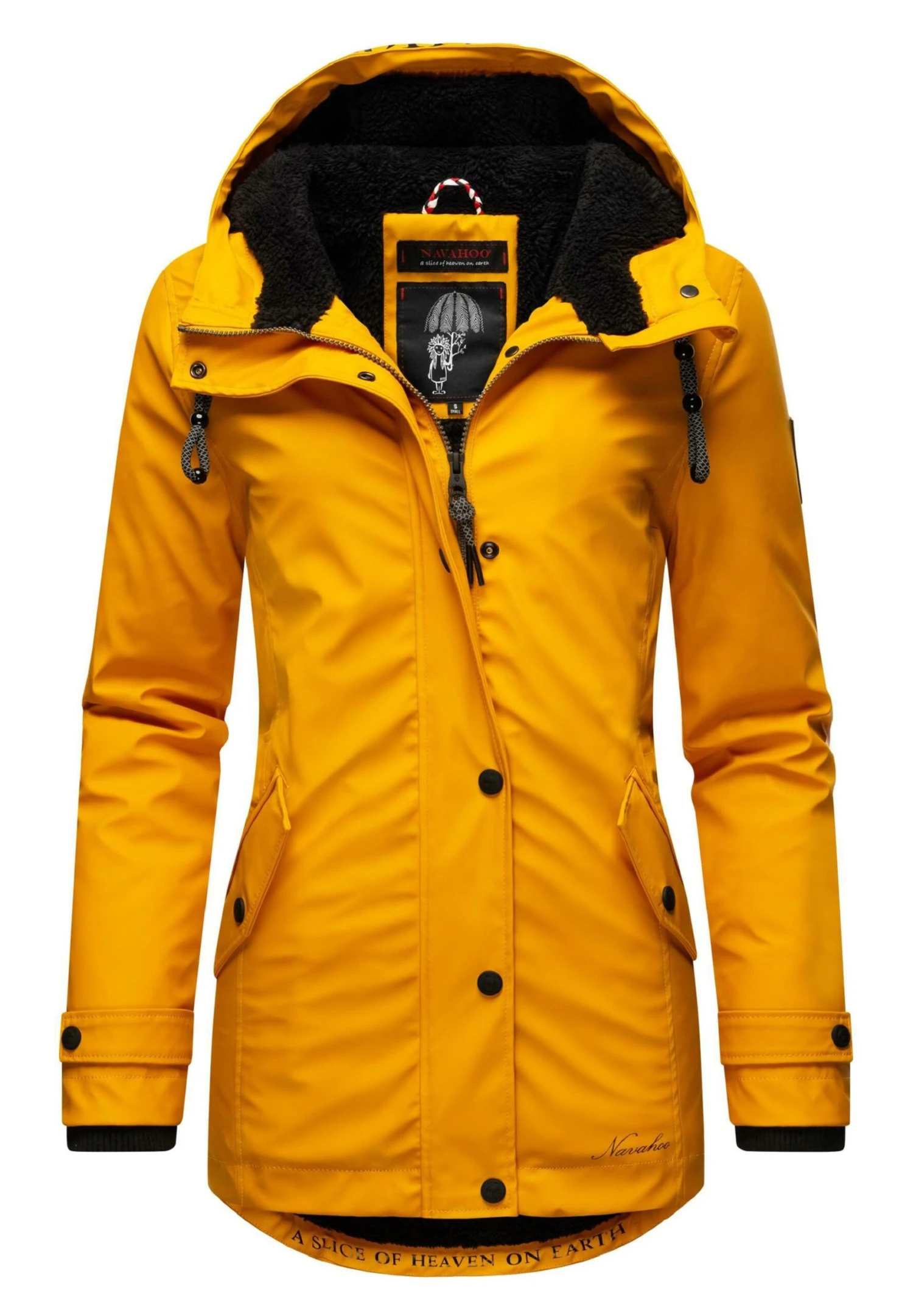 Navahoo Lindraa - Winterjas - Amber Yellow 7 Navahoo Lindraa - Winterjas - Amber Yellow - Afbeelding 5