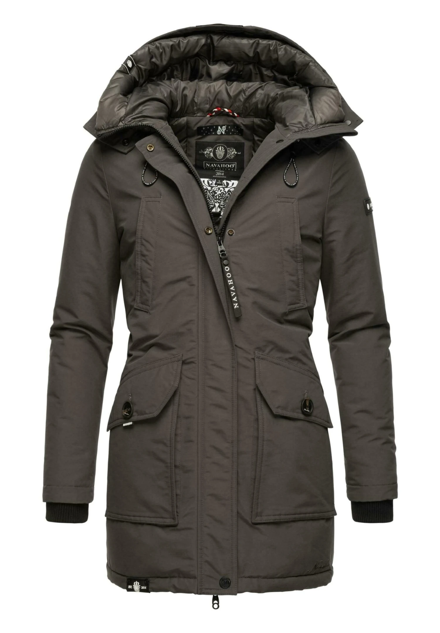 Navahoo Blizzardstorm - Parka - Dark Grey 6 Navahoo Blizzardstorm - Parka - Dark Grey - Afbeelding 4