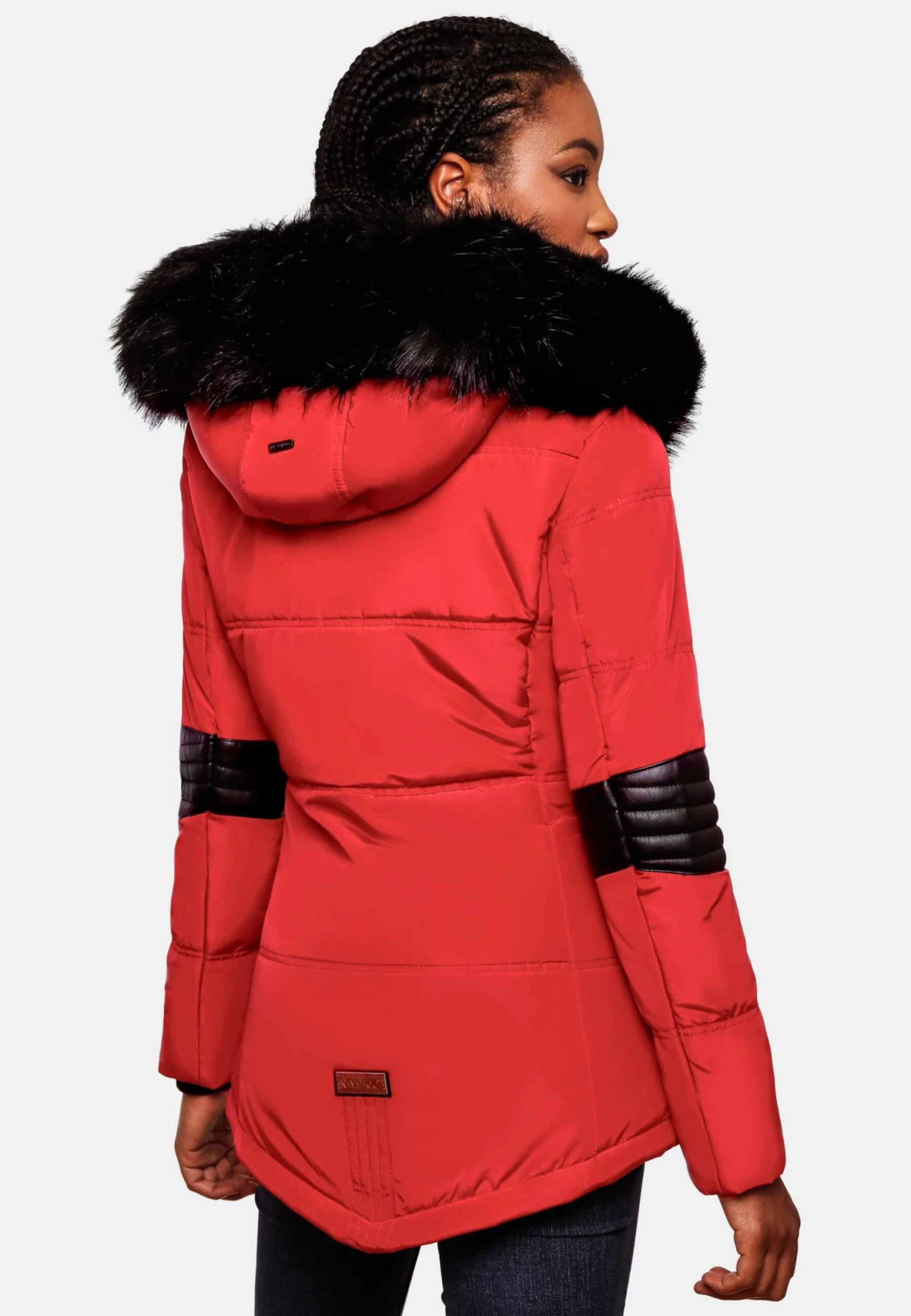 Navahoo Winterjassen Winterjas Nirvana Dames Rood 8 Navahoo Winterjassen Winterjas Nirvana Dames Rood - Afbeelding 6