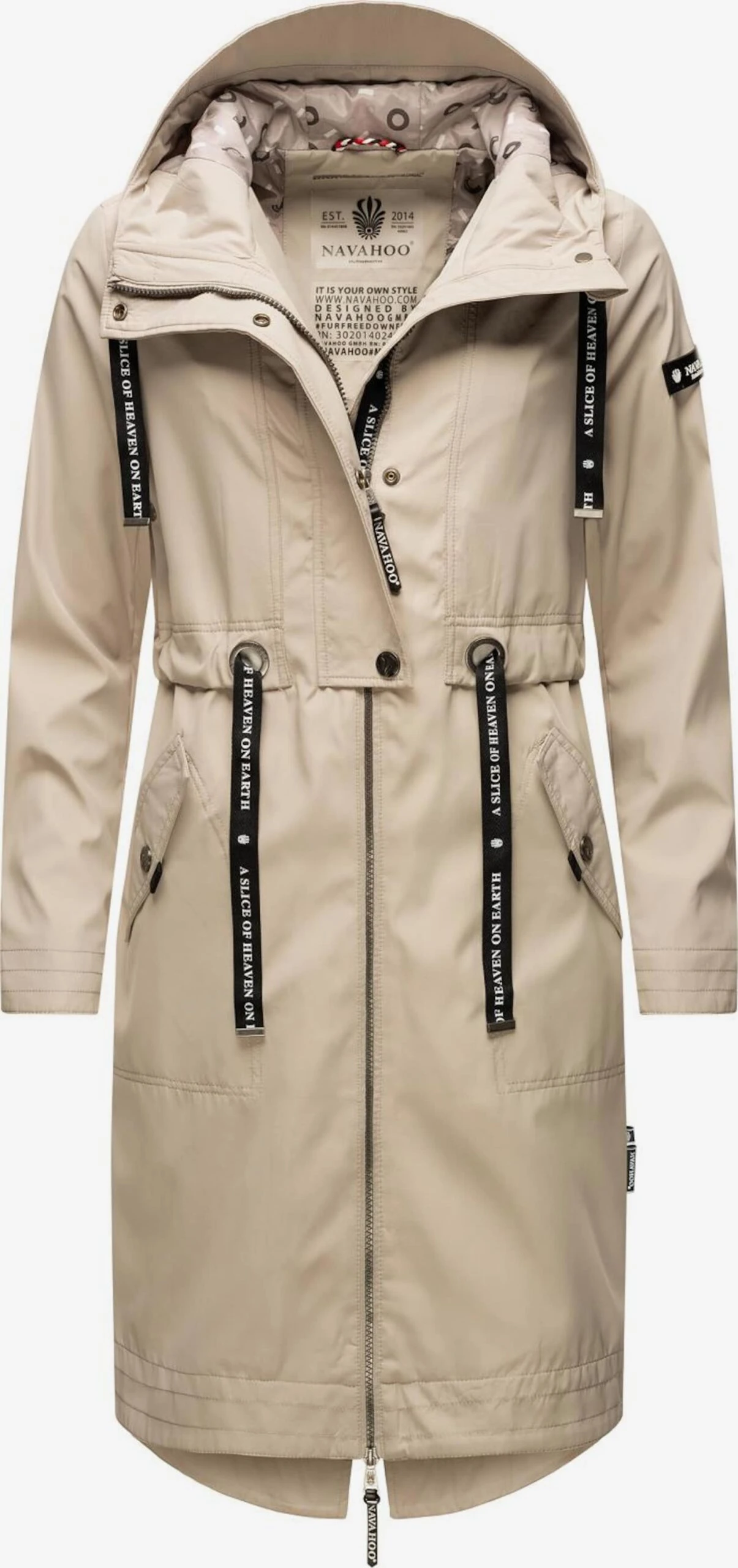 Navahoo Parkas Tussenparka Josinaa Dames Beige 3 Navahoo Parkas Tussenparka Josinaa Dames Beige
