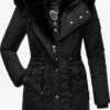 Navahoo Parkas Winterparka Sweety Deluxe Dames Zwart