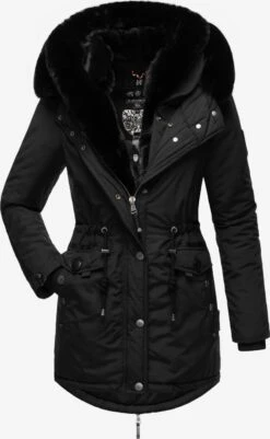 Navahoo Parkas Winterparka Sweety Deluxe Dames Zwart