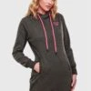 Navahoo Jurk - Dark Grey Melange 2 Navahoo Jurk - Dark Grey Melange -Navahoo 7ffbcf9e472840d39e566467ec27b46e