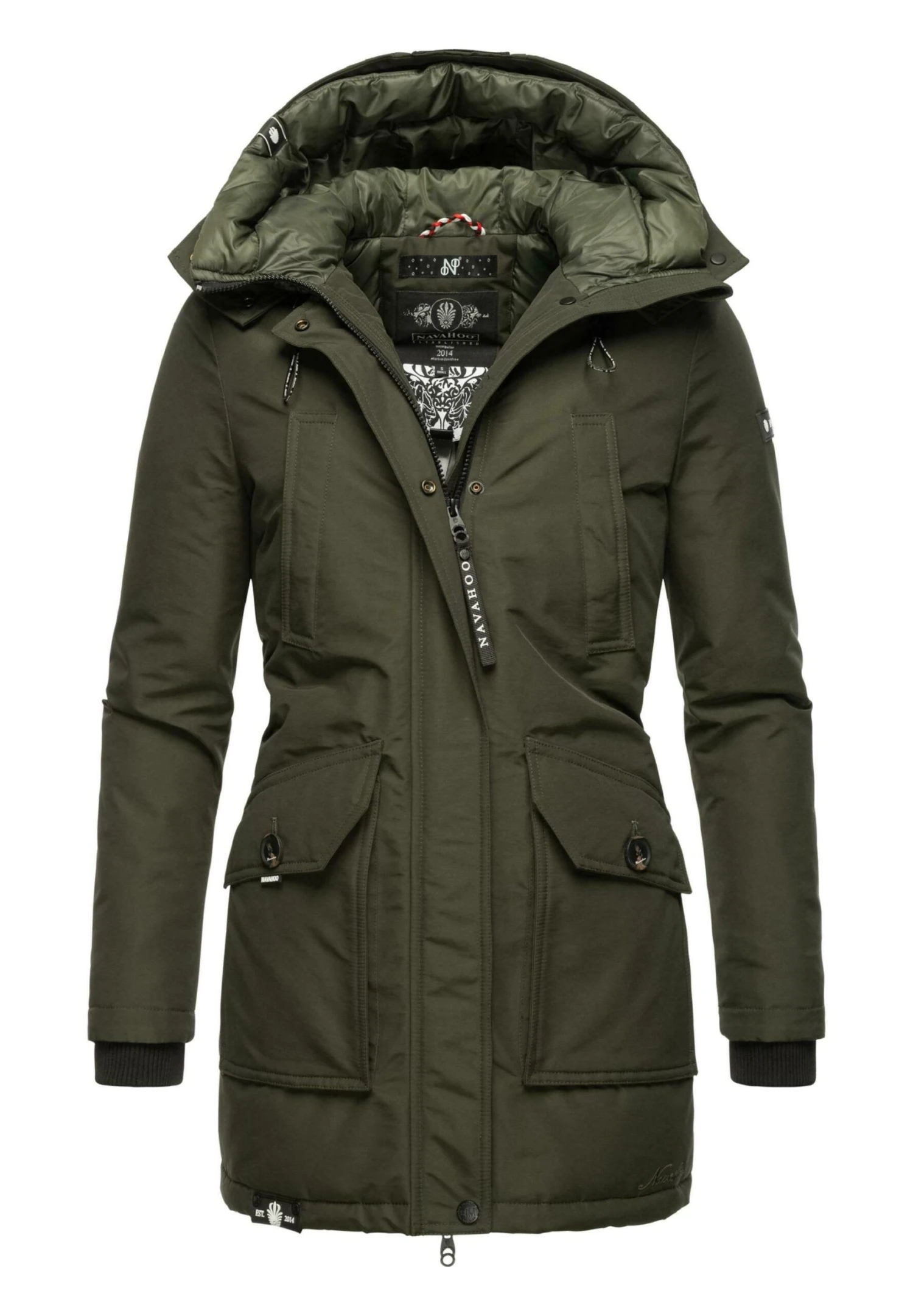 Navahoo Blizzardstorm - Parka - Olive 6 Navahoo Blizzardstorm - Parka - Olive - Afbeelding 4