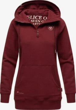 Navahoo Hoodies Sweatshirt Zauberelfe Dames Bordeaux -Navahoo 82288d11982ebe1a54b5436ac3ced381