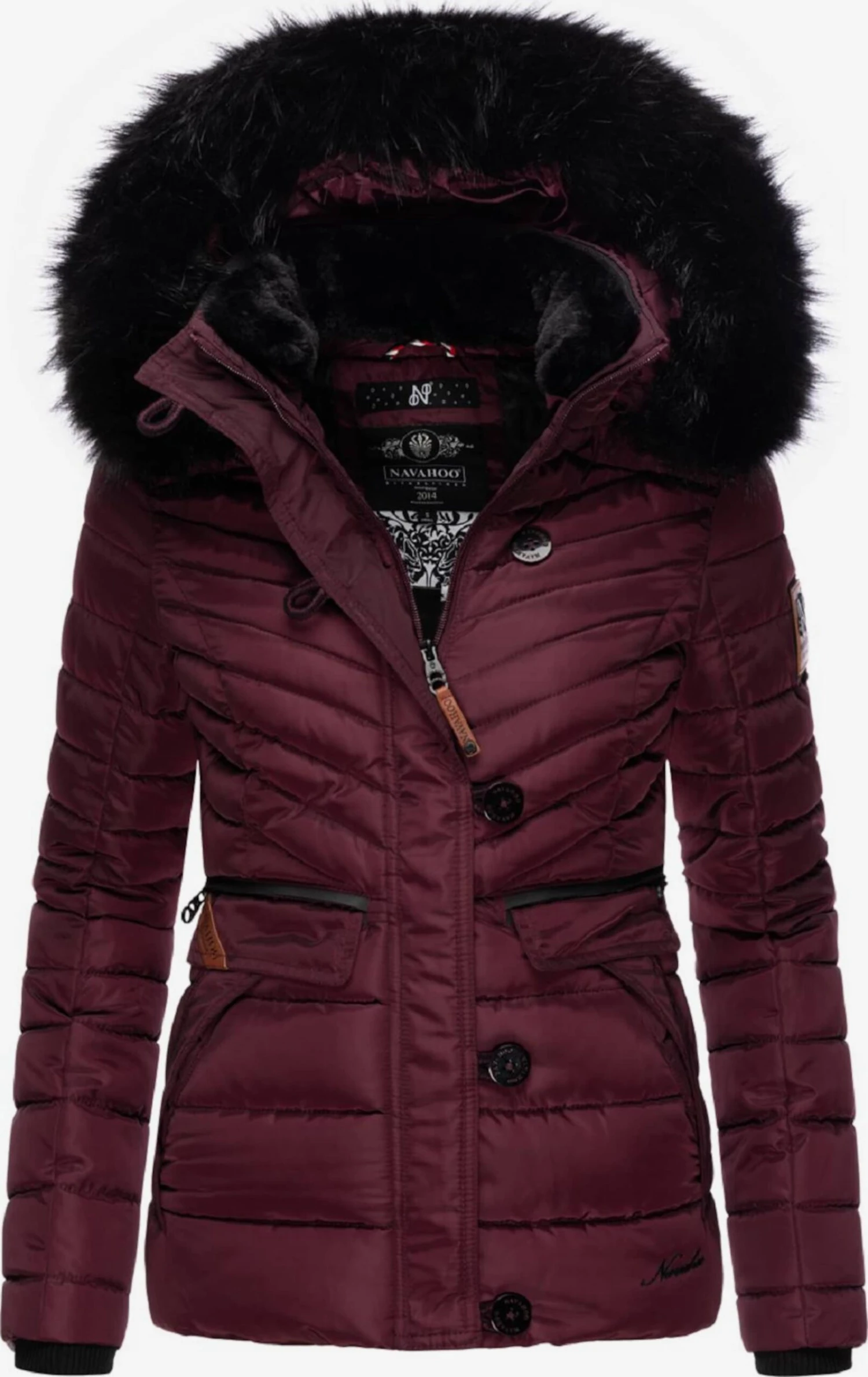 Navahoo Winterjassen Winterjas Wisteriaa Dames Bordeaux 3 Navahoo Winterjassen Winterjas Wisteriaa Dames Bordeaux