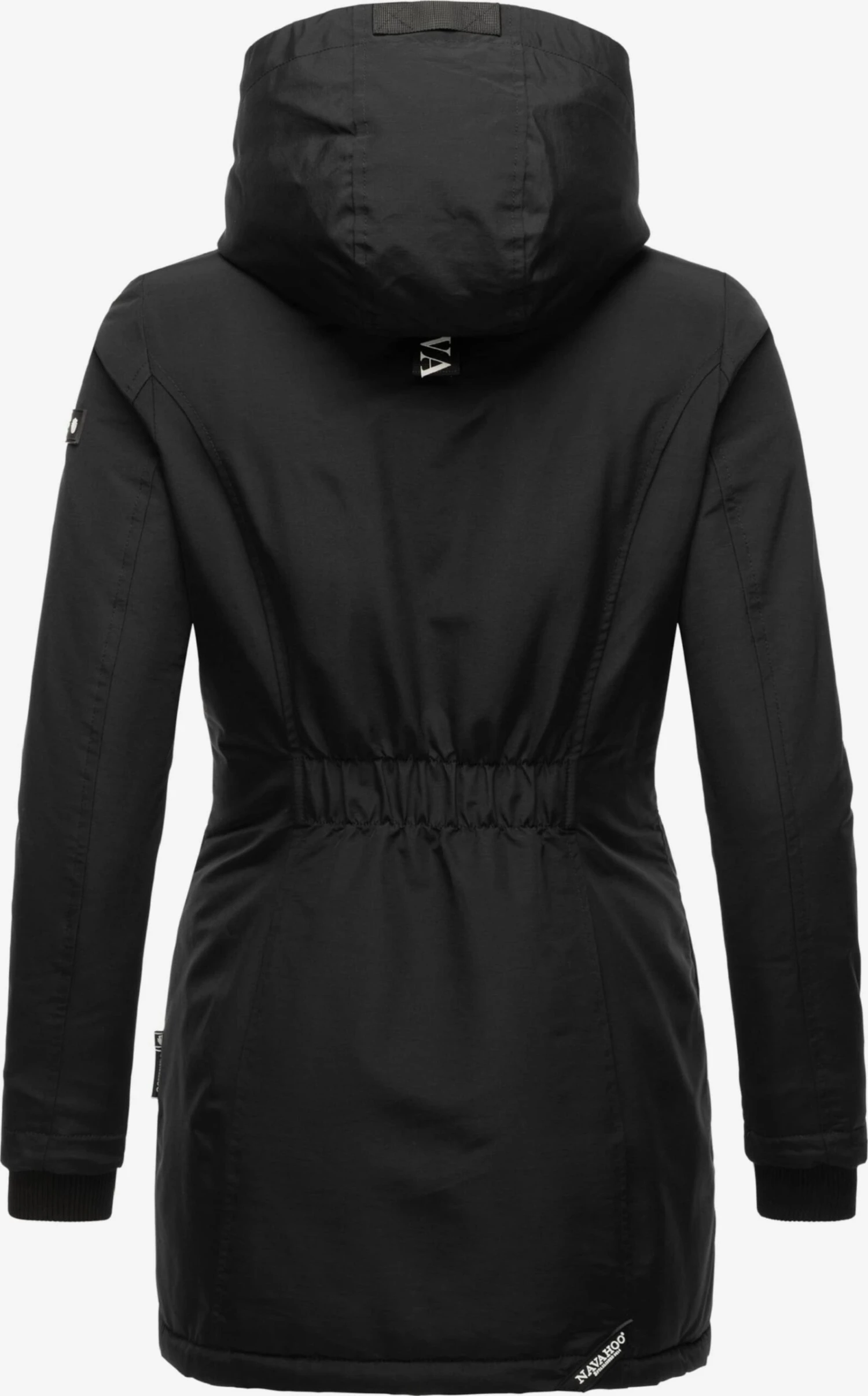 Navahoo Winterjassen Winterjas Dames Zwart 5 Navahoo Winterjassen Winterjas Dames Zwart - Afbeelding 3