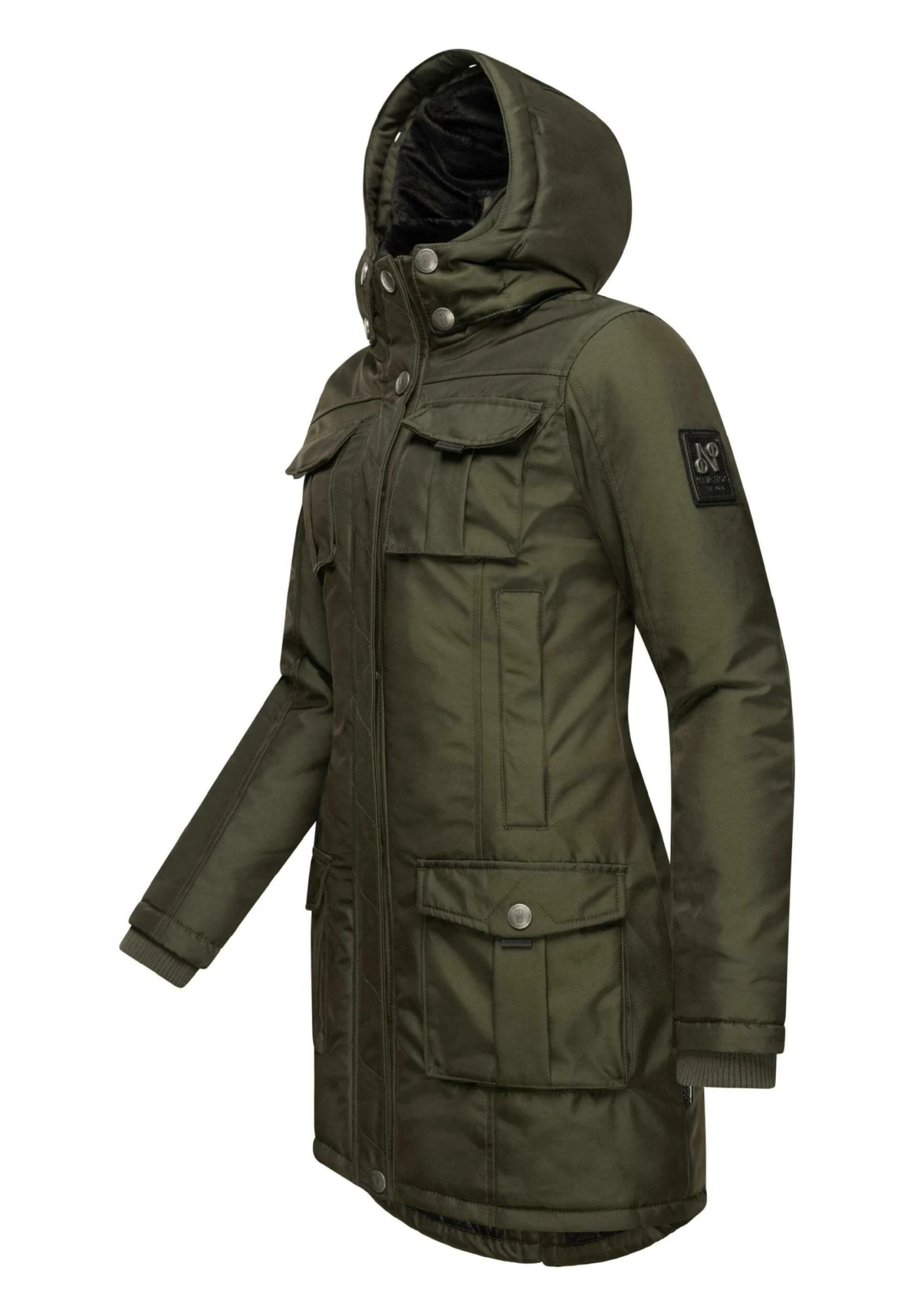 Navahoo Tiniis - Winterjas - Dark Olive 7 Navahoo Tiniis - Winterjas - Dark Olive - Afbeelding 5