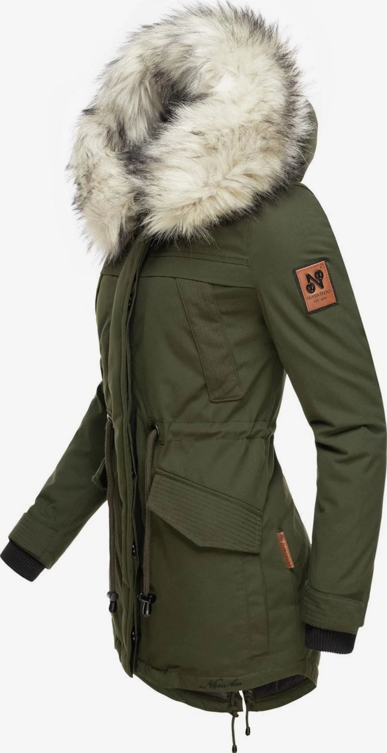Navahoo Parkas Winterparka Dames Groen 4 Navahoo Parkas Winterparka Dames Groen - Afbeelding 2