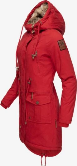 Navahoo Parkas Winterparka Rosinchen Dames Rood -Navahoo 87abca6e1a61486b91afca39db5b9094