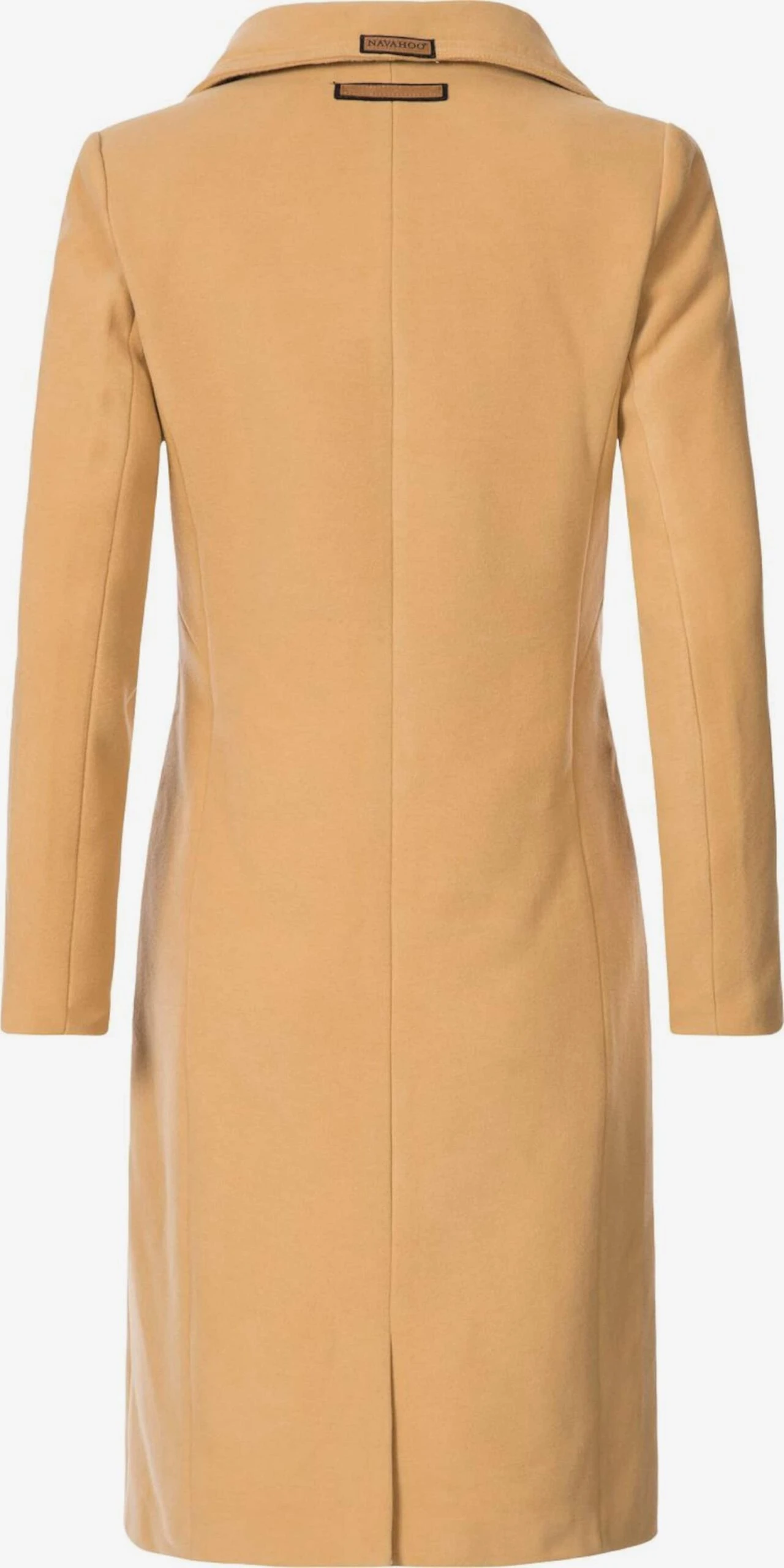 Navahoo Wintermantels Wintermantel Wooly Dames Sand 4 Navahoo Wintermantels Wintermantel Wooly Dames Sand - Afbeelding 2