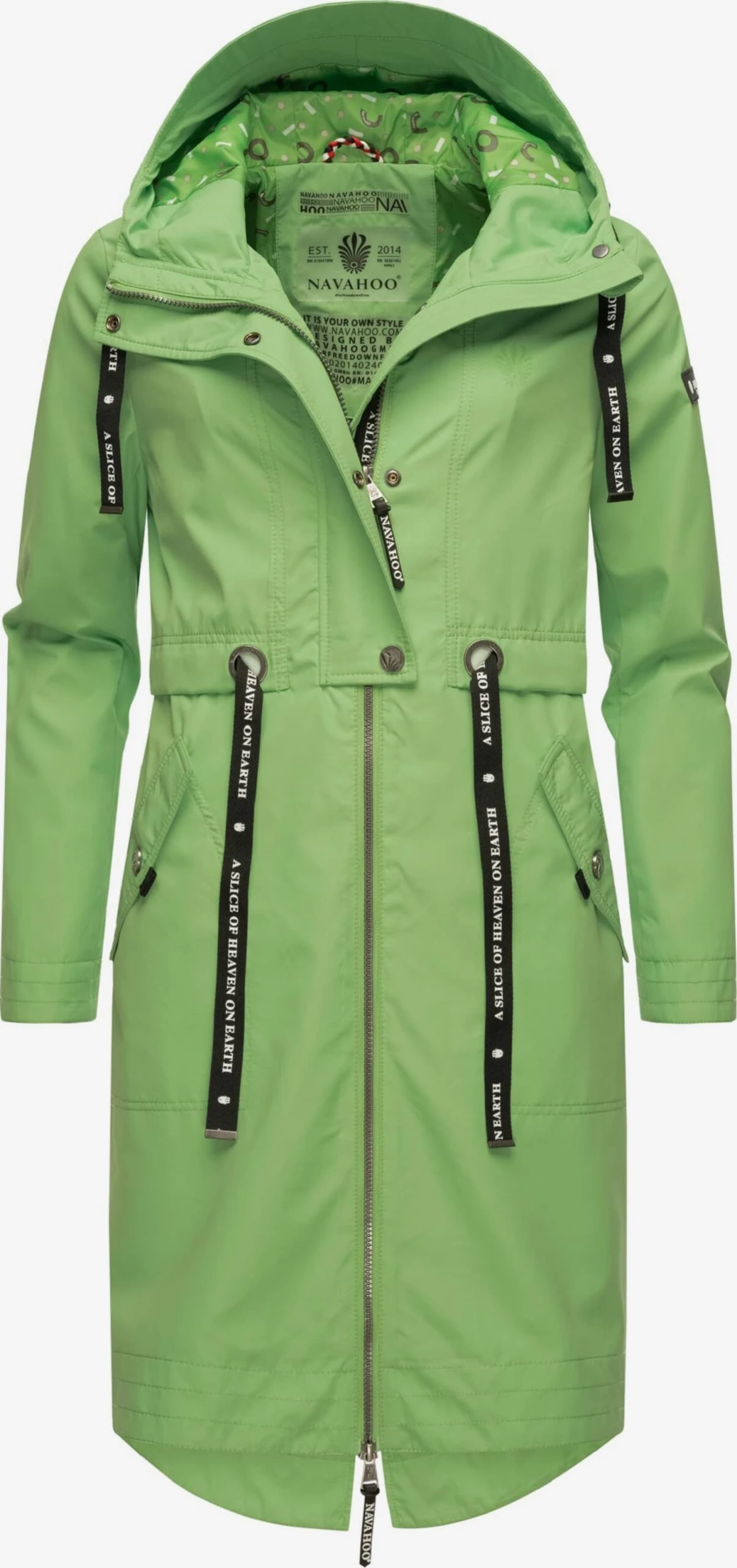 Navahoo Parkas Tussenparka Josinaa Dames Lichtgroen 3 Navahoo Parkas Tussenparka Josinaa Dames Lichtgroen