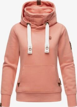 Navahoo Hoodies Sweatshirt Raniaa Dames Abrikoos