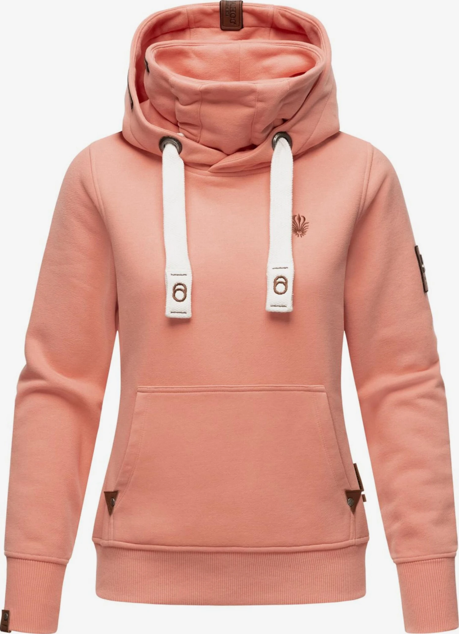 Navahoo Hoodies Sweatshirt Raniaa Dames Abrikoos 3 Navahoo Hoodies Sweatshirt Raniaa Dames Abrikoos