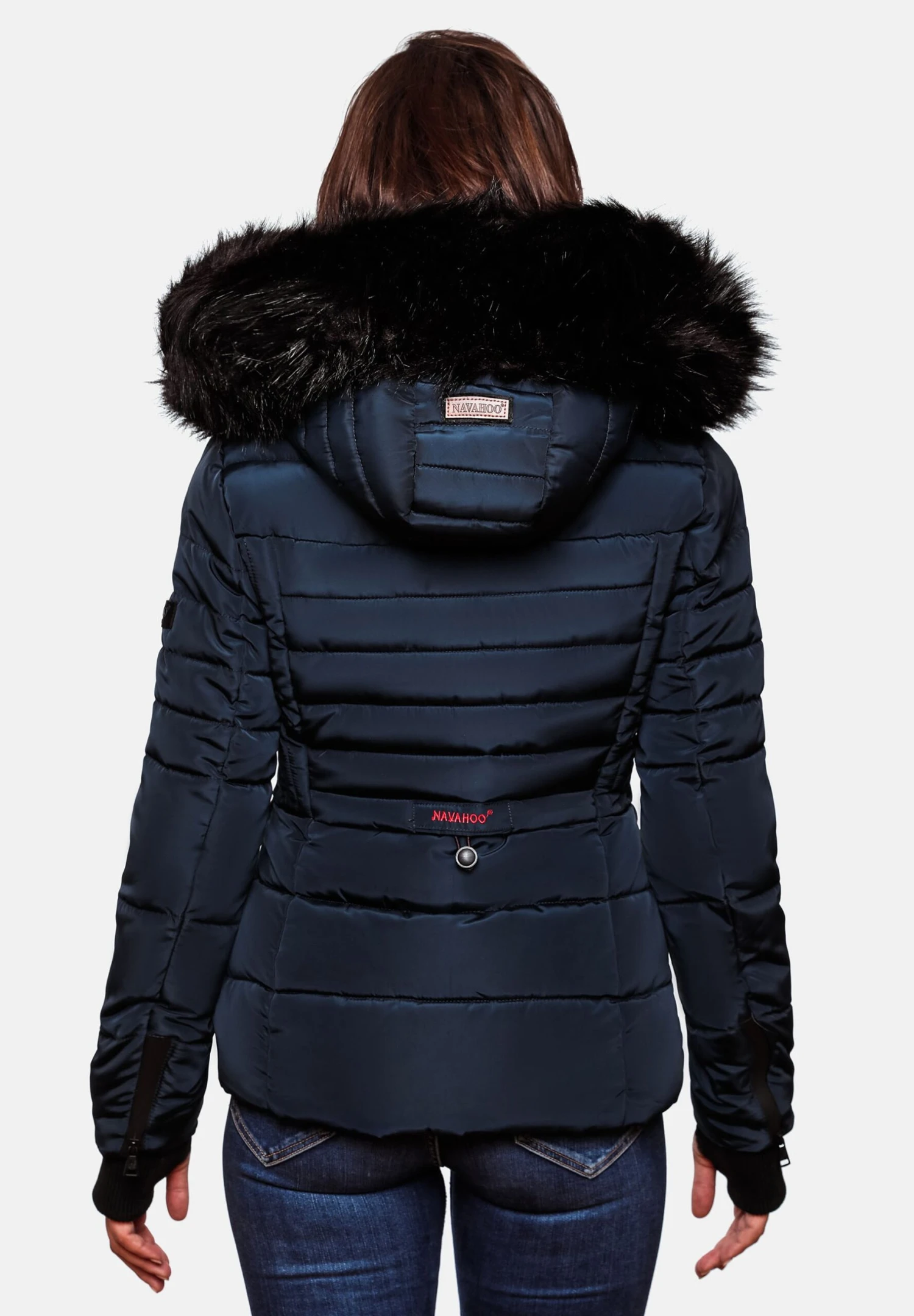 Navahoo Adele - Winterjas - Navy 4 Navahoo Adele - Winterjas - Navy - Afbeelding 2