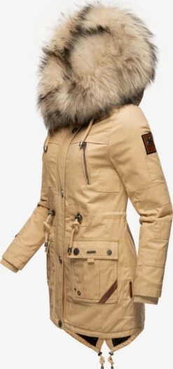 Navahoo Parkas Winterparka Honigfee Dames Lichtbeige -Navahoo 9291ae77535823c649a12b614133c12c