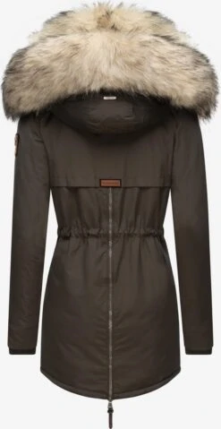 Navahoo Parkas Winterparka Sweety Dames Bruin -Navahoo 92a58650736560ca3cc876e17d8cab8a