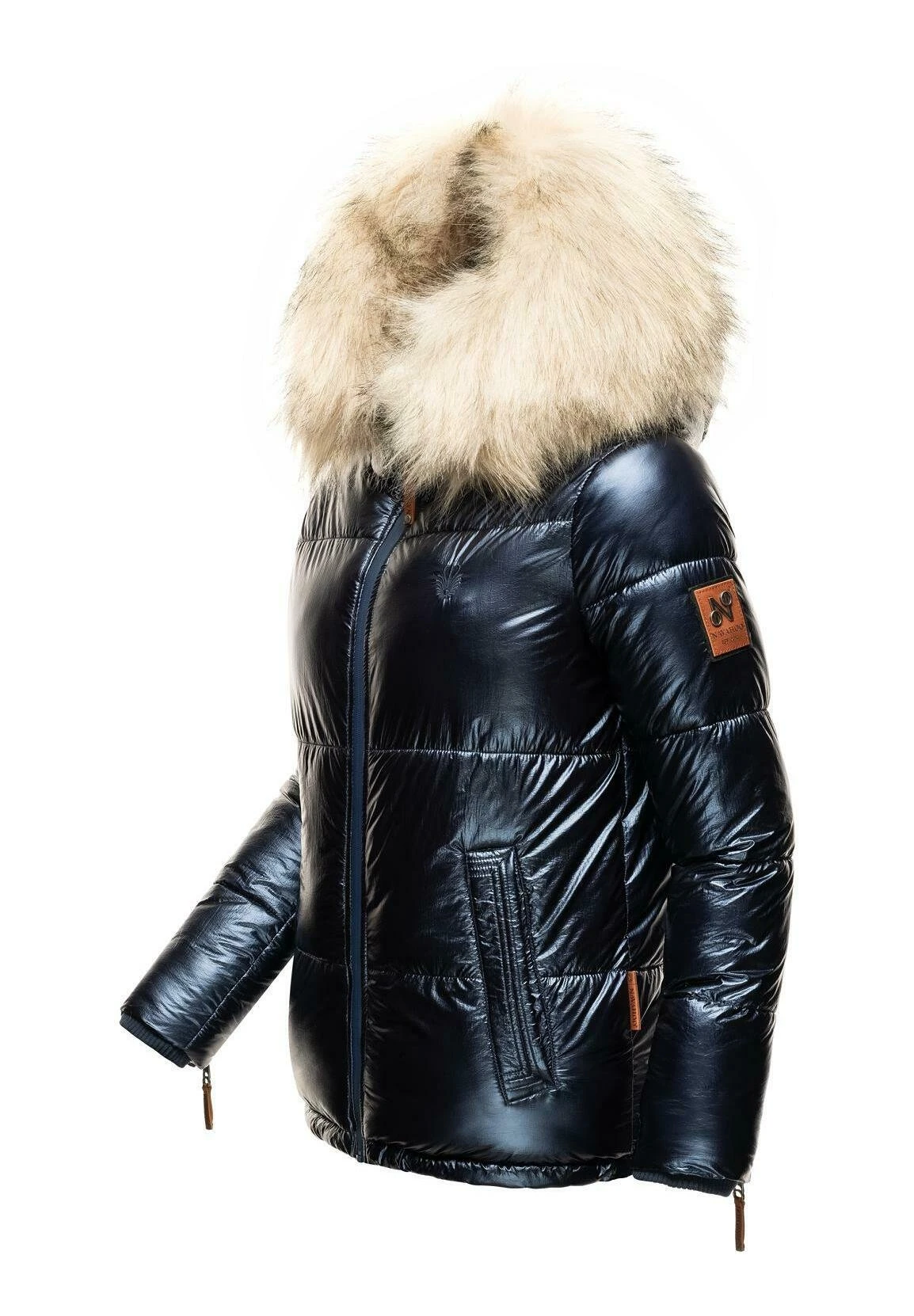 Navahoo Tikunaa - Winterjas - Dark Blue 4 Navahoo Tikunaa - Winterjas - Dark Blue - Afbeelding 2