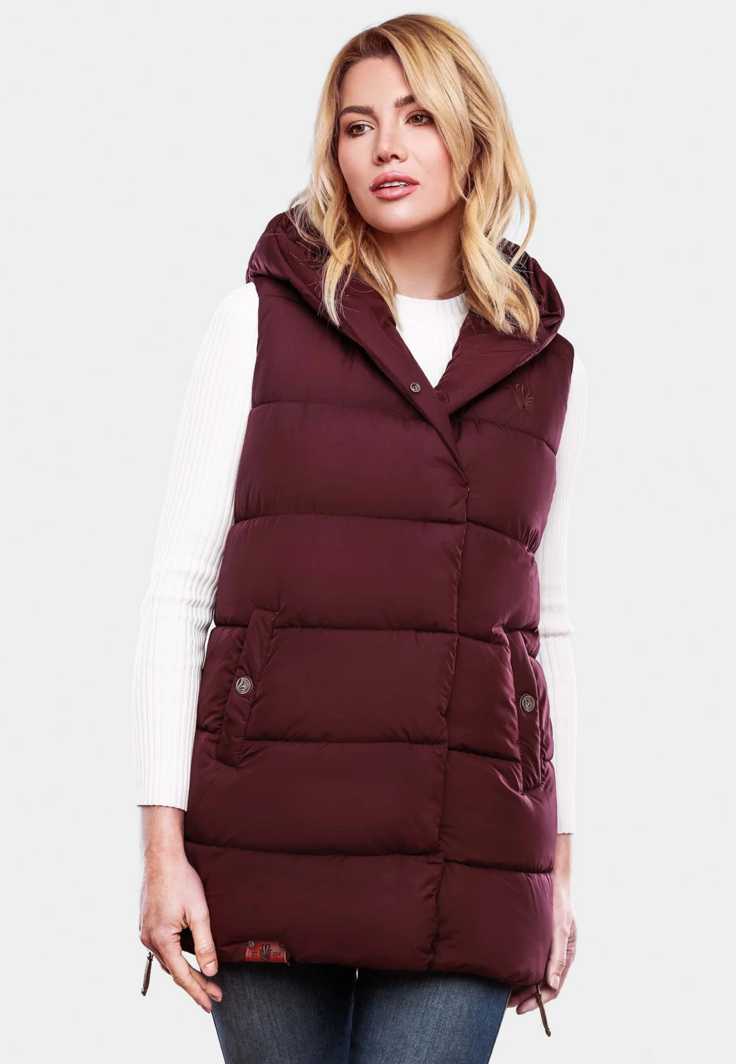 Navahoo Madilynaa - Bodywarmer - Wine 3 Navahoo Madilynaa - Bodywarmer - Wine