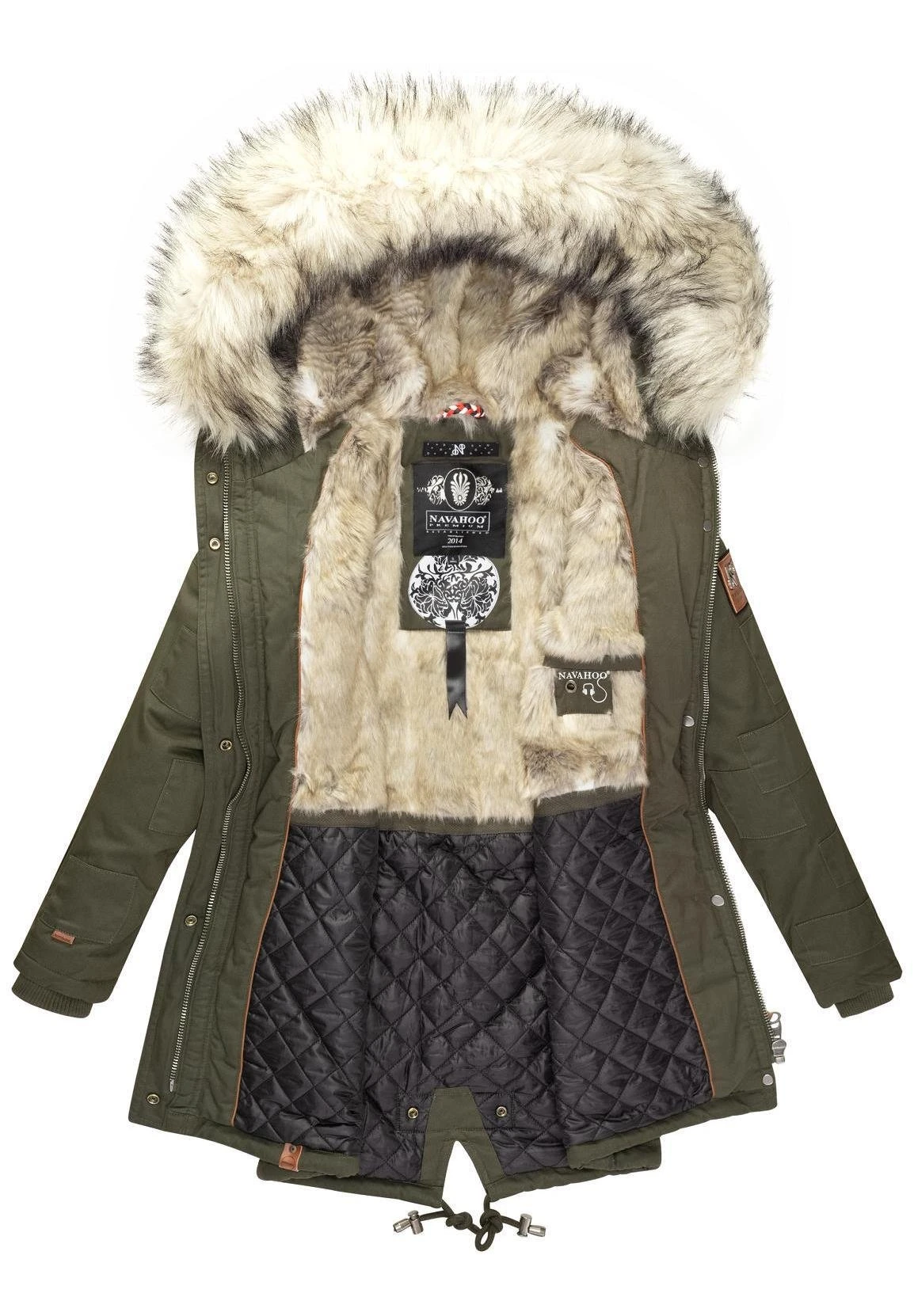 Navahoo Honigfee - Winterjas - Green 7 Navahoo Honigfee - Winterjas - Green - Afbeelding 5