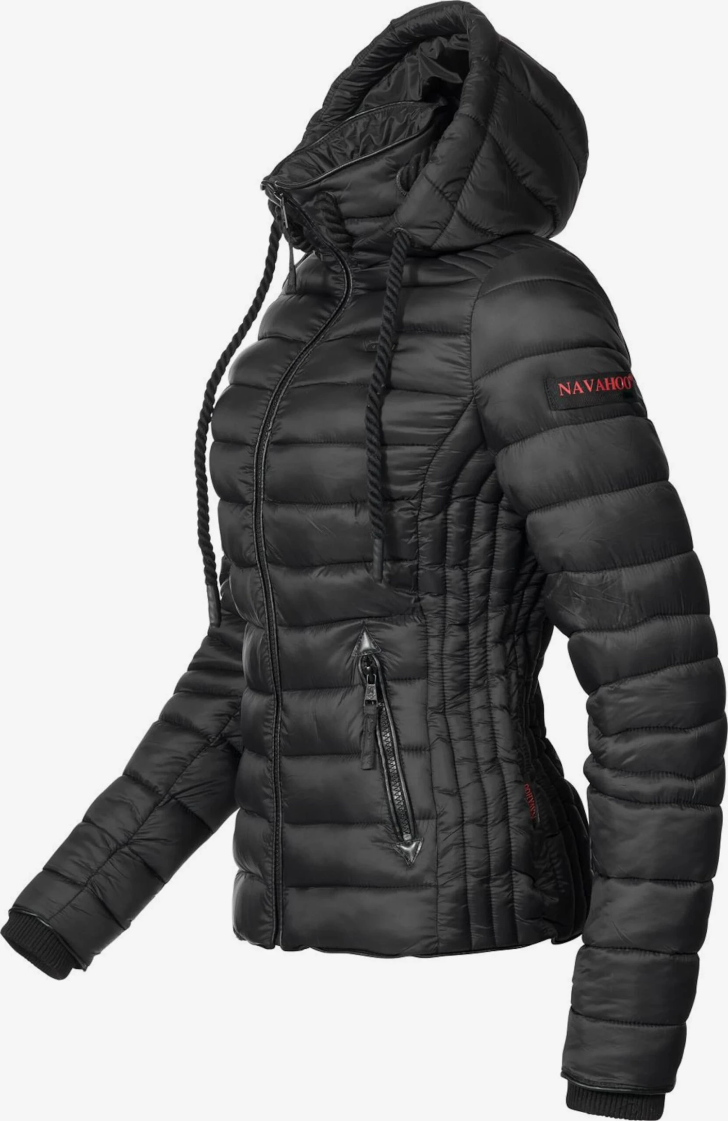 Navahoo Tussenjassen Tussenjas Lulana Dames Zwart 5 Navahoo Tussenjassen Tussenjas Lulana Dames Zwart - Afbeelding 3