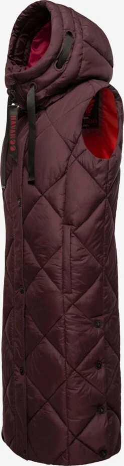 Navahoo Bodywarmers Bodywarmer Schnuckel Dames Bordeaux / Grenadine -Navahoo 977070345dd3e70e83c00b400feb7e82