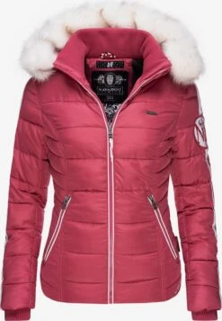 Navahoo Winterjassen Winterjas Khingaas Dames Cranberry