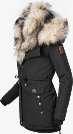 Navahoo Parkas Winterparka Sweety Dames Zwart -Navahoo 99372a25554cc4f4977bed95619376af