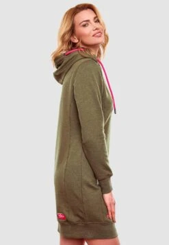 Navahoo Mini Jurken Jurk Dames Olijfgroen -Navahoo 9938ebd17a6ccd7457f70e6ce4052b4c