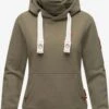 Navahoo Hoodies Sweatshirt Raniaa Dames Olijfgroen -Navahoo 9add0c3ebcc21627961e9c4ce2add3e1