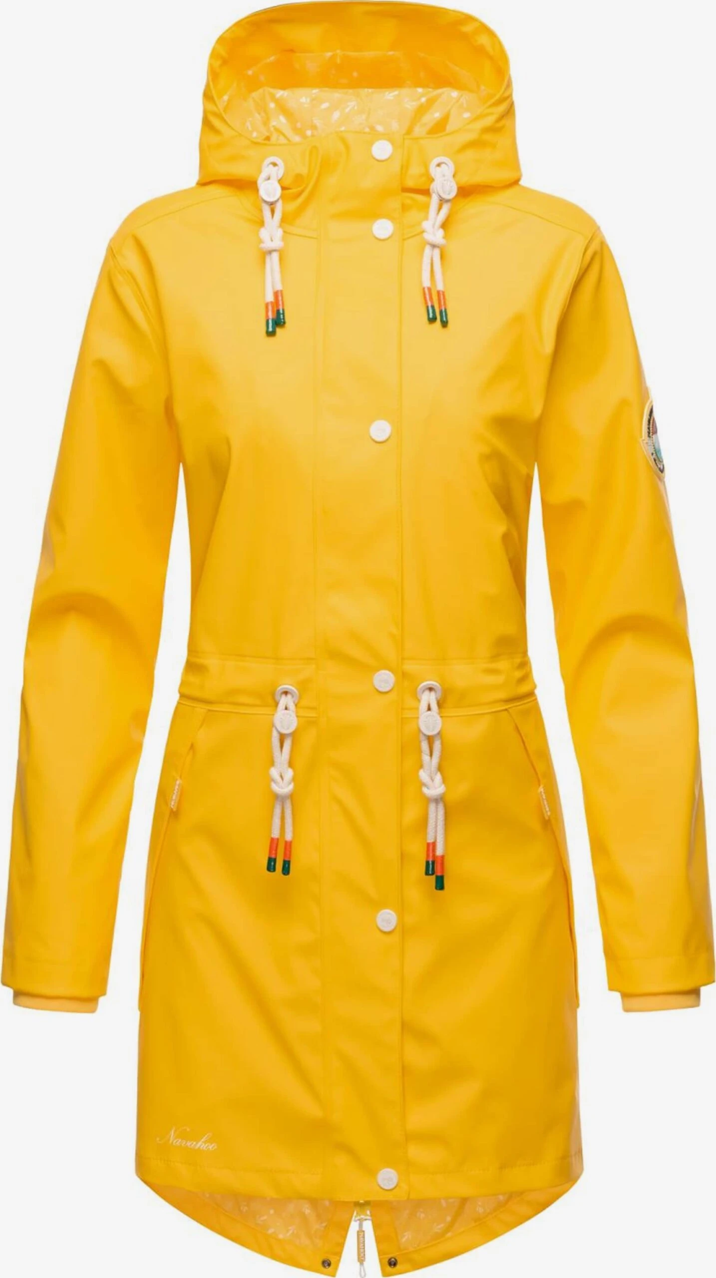 Navahoo Outdoor Jassen Functionele Jas Tropical Storm Dames Geel 3 Navahoo Outdoor Jassen Functionele Jas Tropical Storm Dames Geel