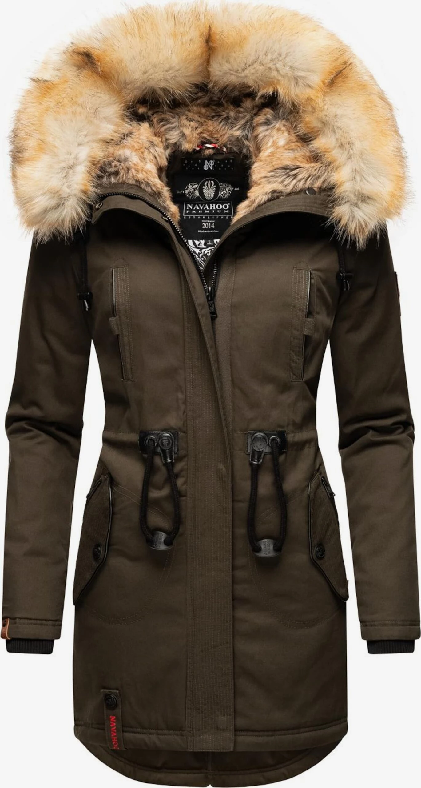 Navahoo Parkas Winterparka Dames Chocoladebruin 3 Navahoo Parkas Winterparka Dames Chocoladebruin