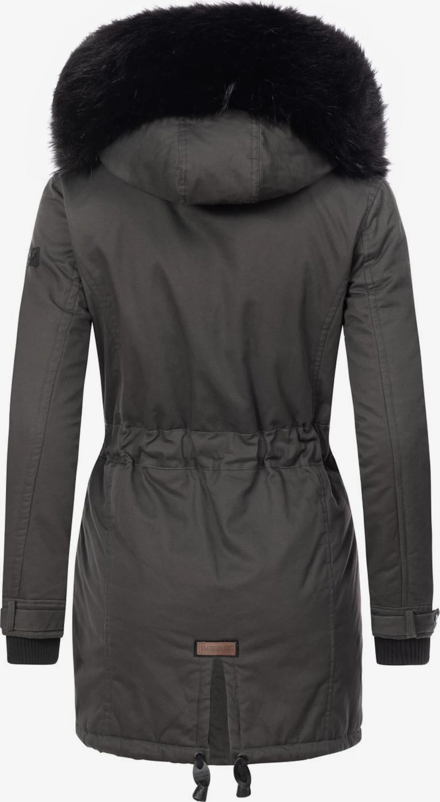 Navahoo Parkas Winterparka Luluna Dames Donkergrijs 4 Navahoo Parkas Winterparka Luluna Dames Donkergrijs - Afbeelding 2