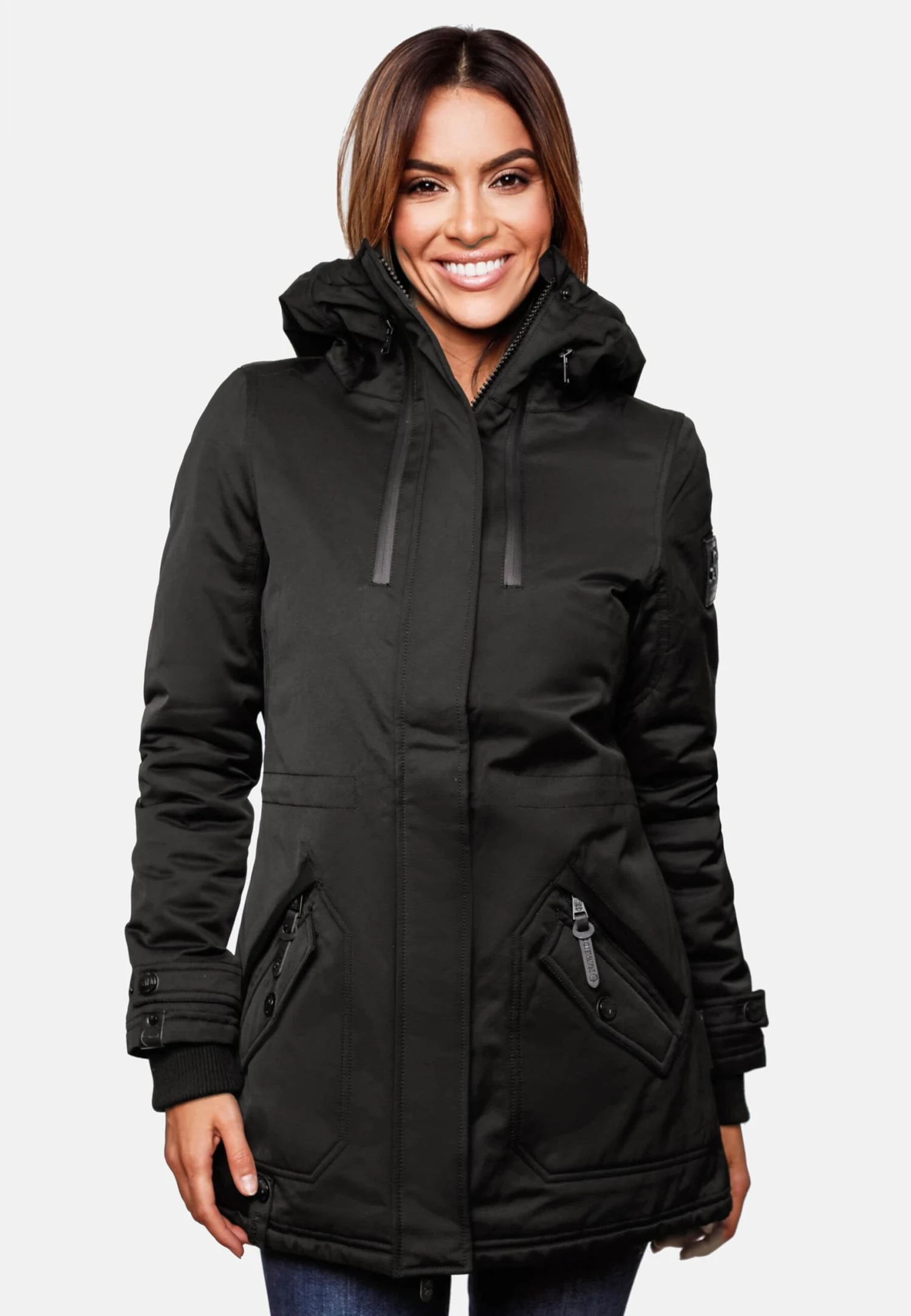 Navahoo Parkas Winterparka Dames Zwart 8 Navahoo Parkas Winterparka Dames Zwart - Afbeelding 6