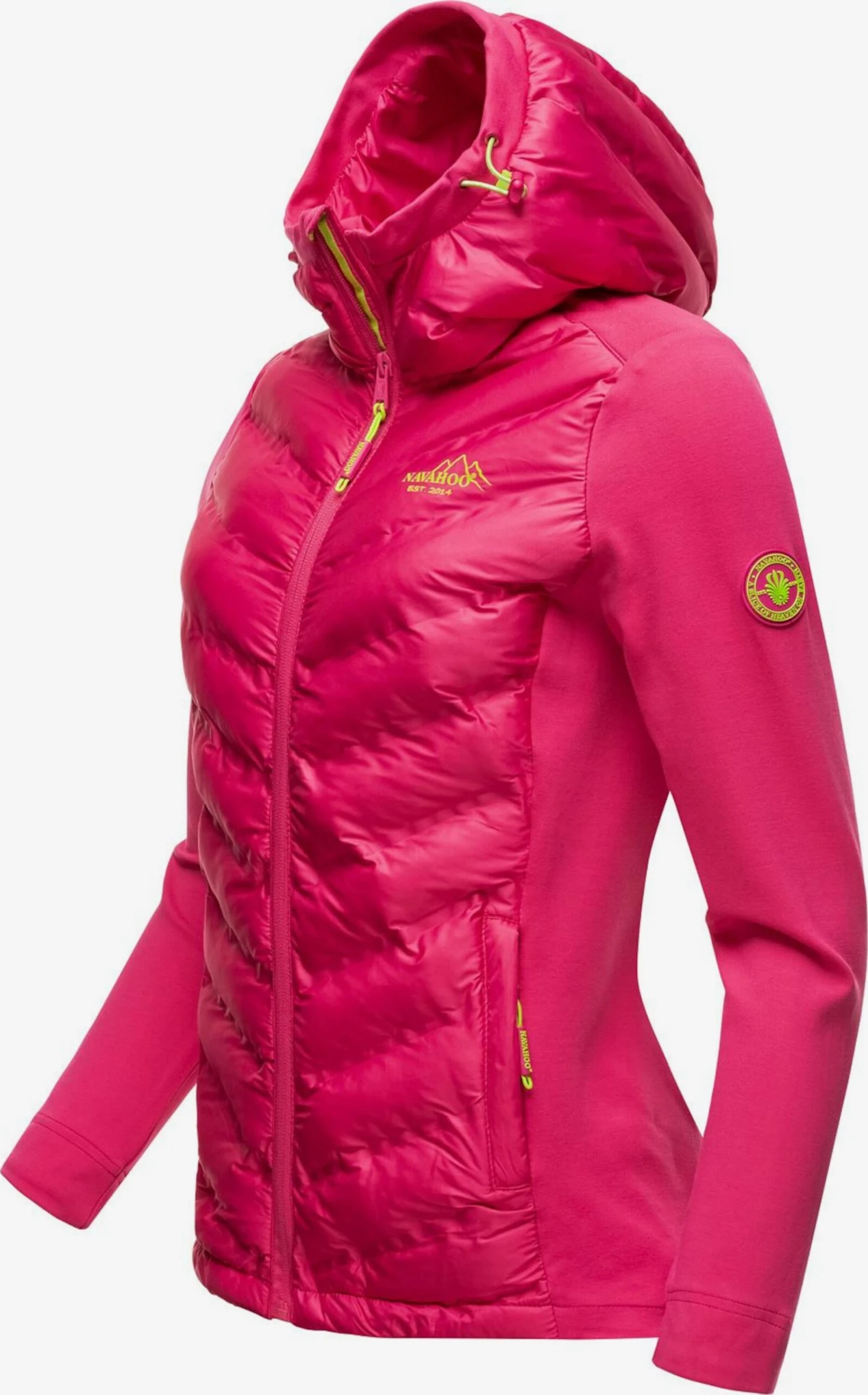 Navahoo Tussenjassen Tussenjas Nimm Mich Mit Dames Donkerroze 4 Navahoo Tussenjassen Tussenjas Nimm Mich Mit Dames Donkerroze - Afbeelding 2