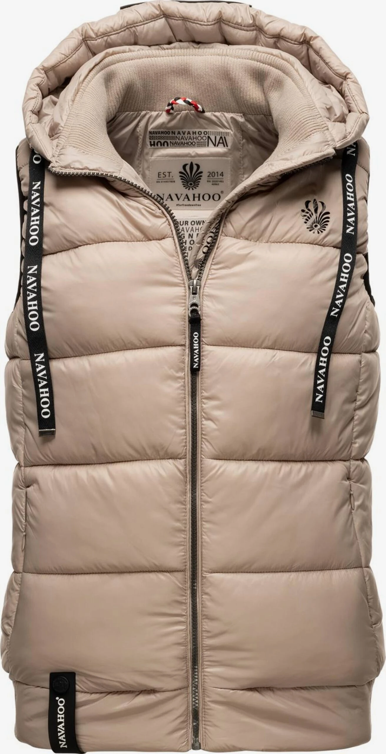 Navahoo Bodywarmers Bodywarmer Kassidy Dames Taupe 4 Navahoo Bodywarmers Bodywarmer Kassidy Dames Taupe - Afbeelding 2