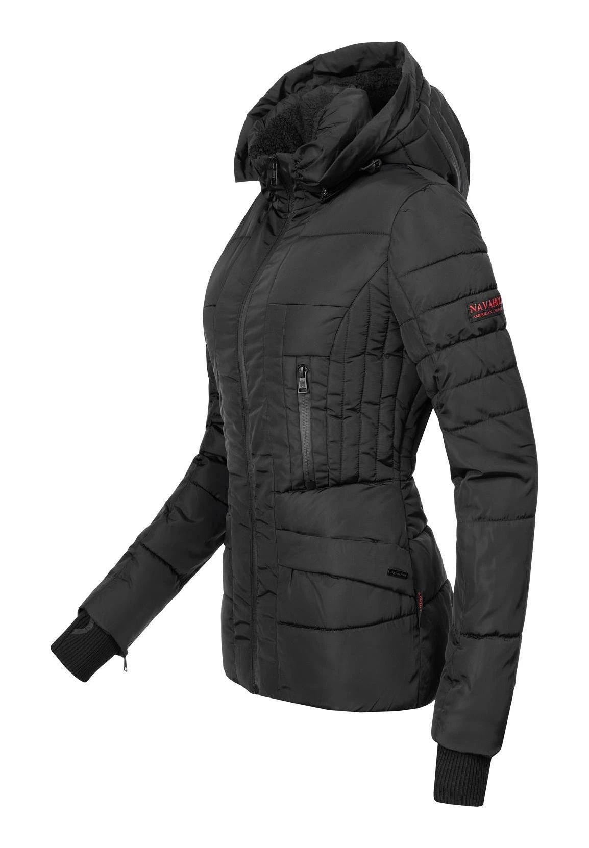 Navahoo Adele - Winterjas - Black 6 Navahoo Adele - Winterjas - Black - Afbeelding 4