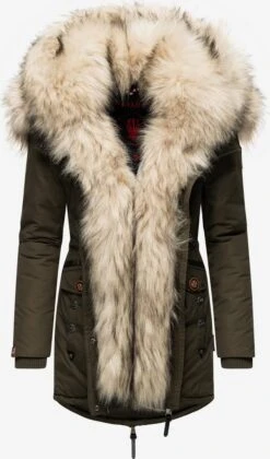 Navahoo Parkas Winterparka Sweety Dames Olijfgroen -Navahoo a445b8acd782bd465b44fb322ea8953a