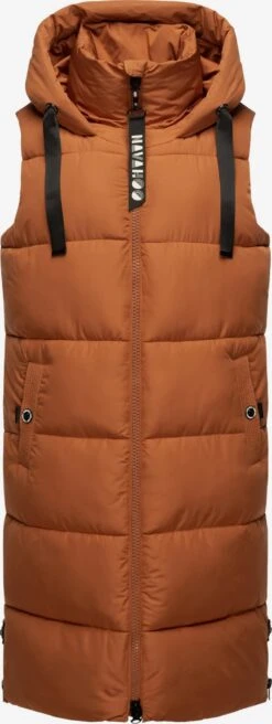 Navahoo Bodywarmers Bodywarmer Dames Cognac