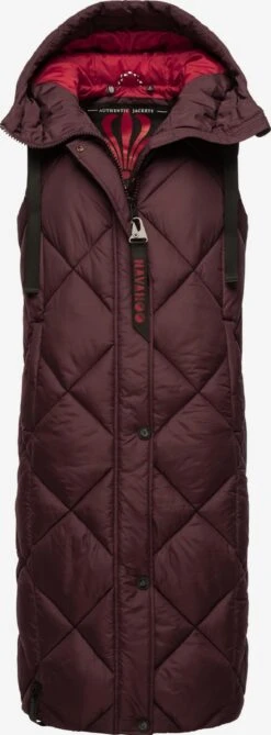 Navahoo Bodywarmers Bodywarmer Schnuckel Dames Bordeaux / Grenadine -Navahoo a56d639354c2a932a58cfb6cc8304c95
