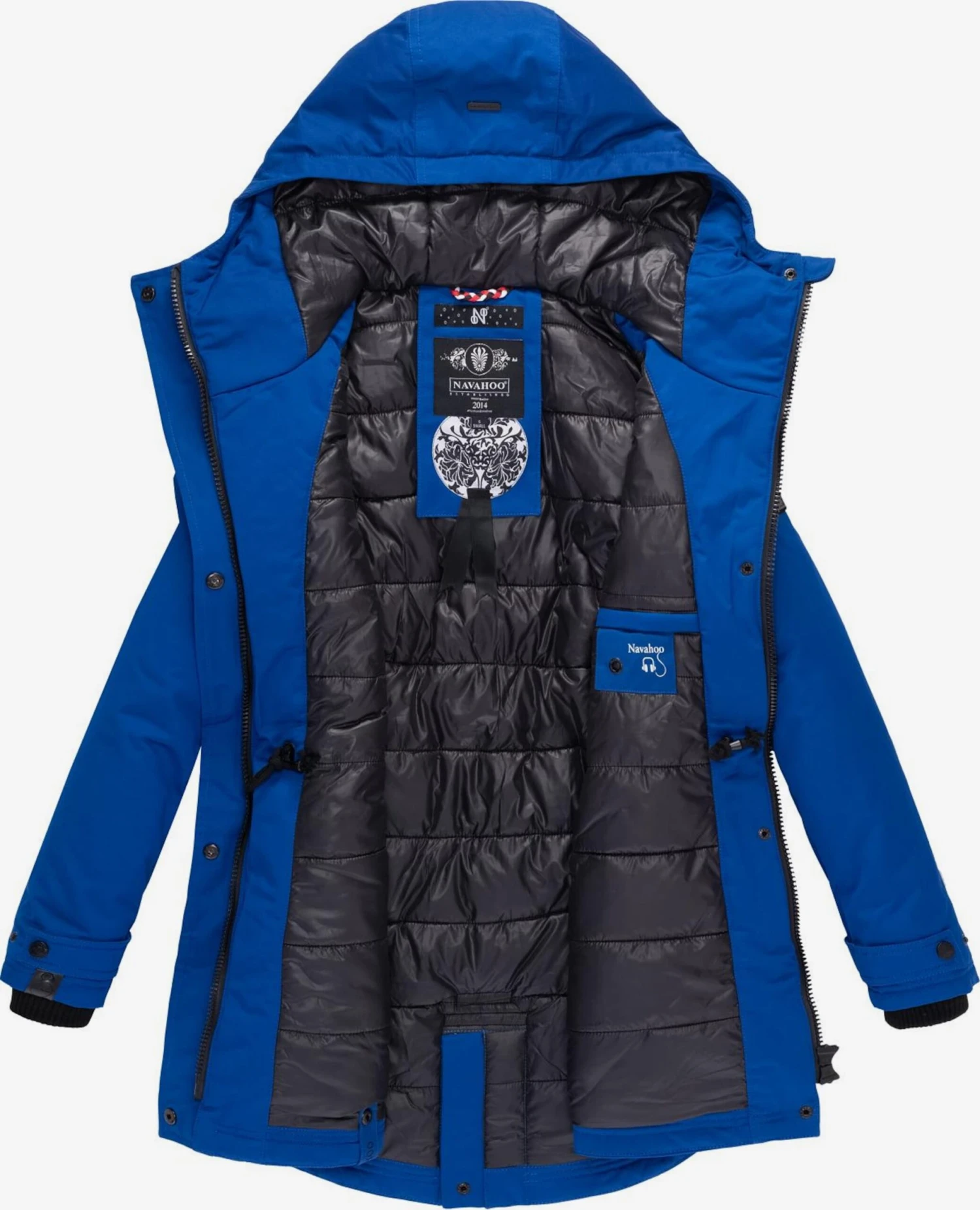 Navahoo Parkas Winterparka Dames Donkerblauw 7 Navahoo Parkas Winterparka Dames Donkerblauw - Afbeelding 5