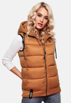 Navahoo Bodywarmers Bodywarmer Kassidy Dames Karamel -Navahoo a5c192412ac8d19bac38cb9823403023