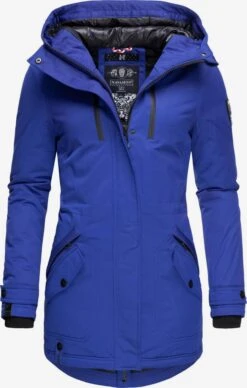 Navahoo Parkas Winterparka Dames Donkerblauw