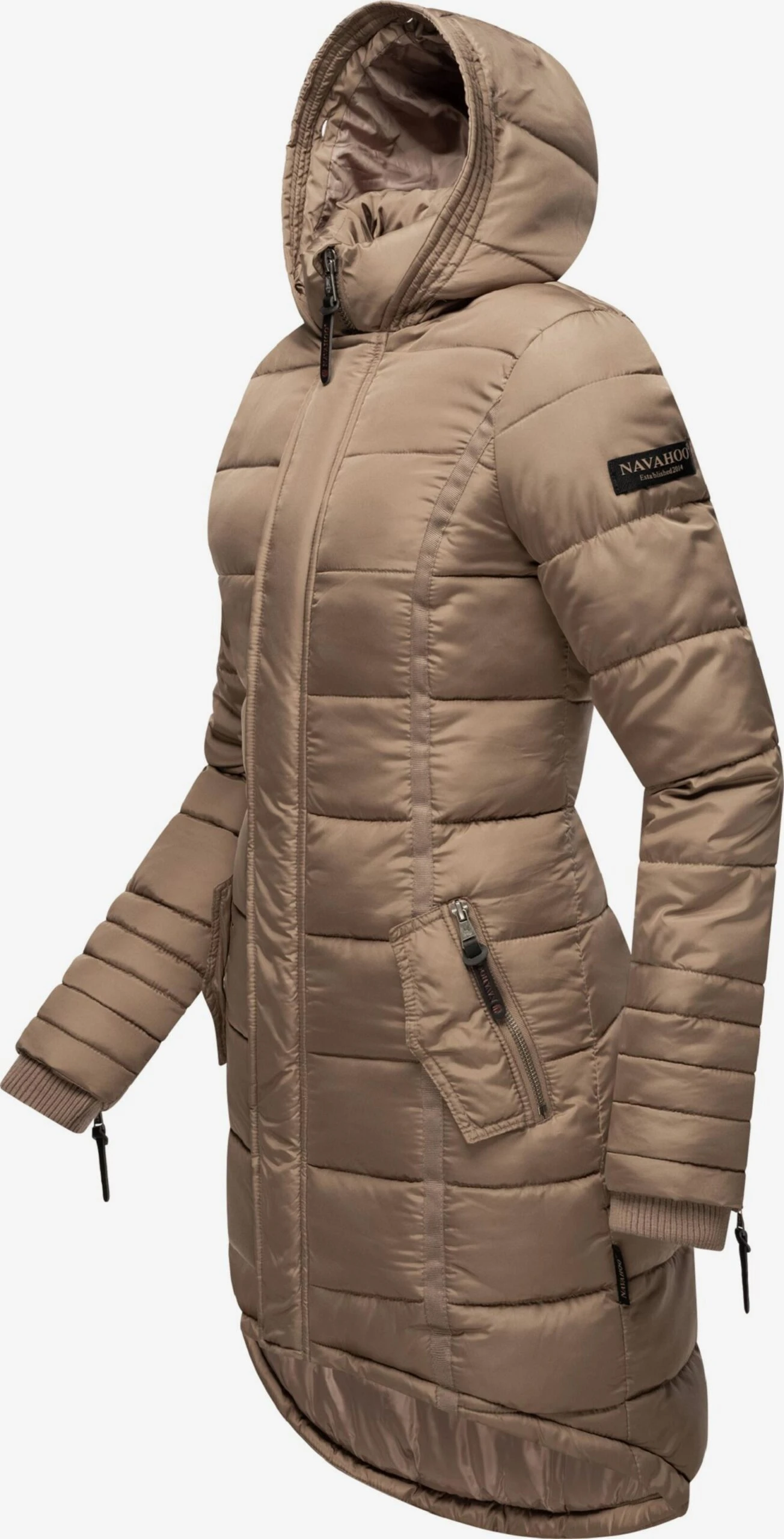 Navahoo Wintermantels Wintermantel Papaya Dames Bruin / Sepia 6 Navahoo Wintermantels Wintermantel Papaya Dames Bruin / Sepia - Afbeelding 4