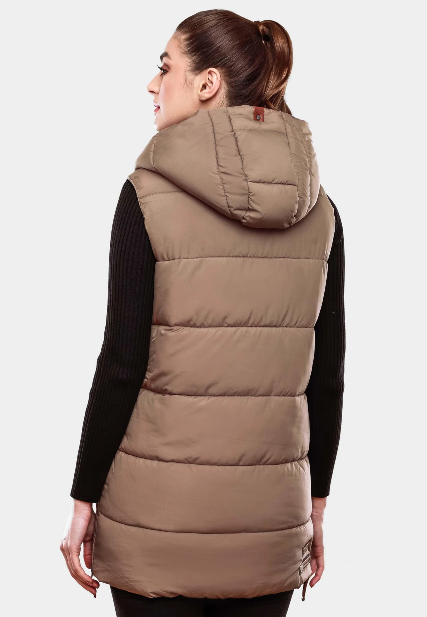Navahoo Bodywarmers Bodywarmer Madilynaa Dames Taupe 9 Navahoo Bodywarmers Bodywarmer Madilynaa Dames Taupe - Afbeelding 7