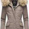 Navahoo Parkas Winterparka Cristal Dames Grijs -Navahoo ae2cef31bbad61cd3241160ca221511a
