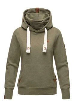 Navahoo Raniaa - Hoodie - Dusty Olive Melange