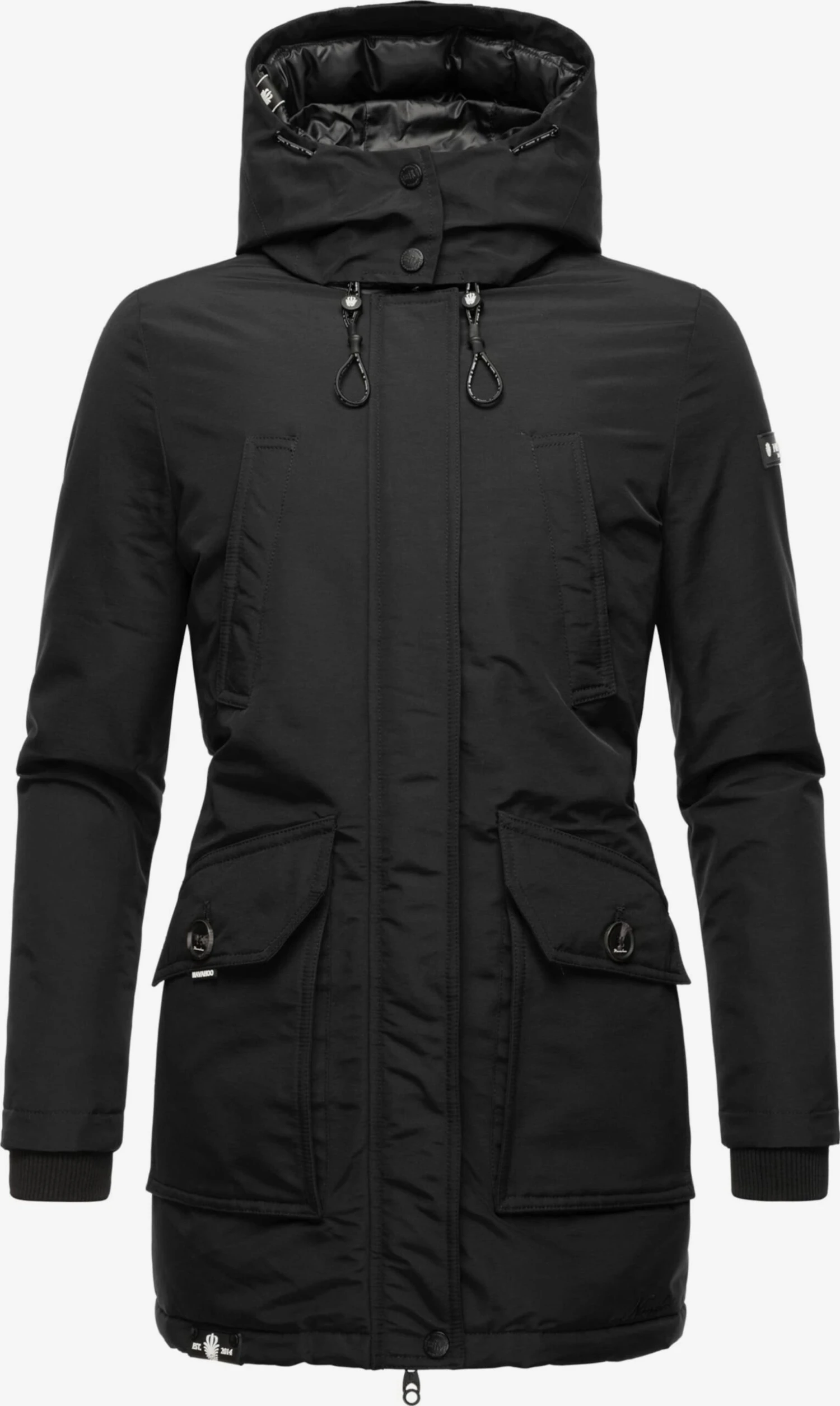 Navahoo Winterjassen Winterjas Dames Zwart 3 Navahoo Winterjassen Winterjas Dames Zwart